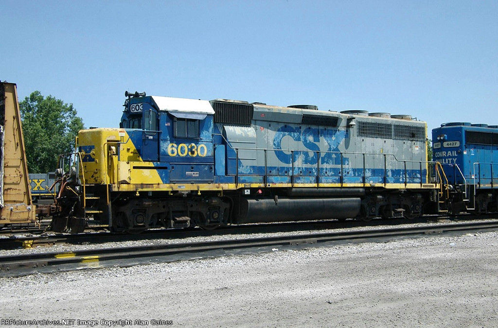 CSX GP40-2 6030